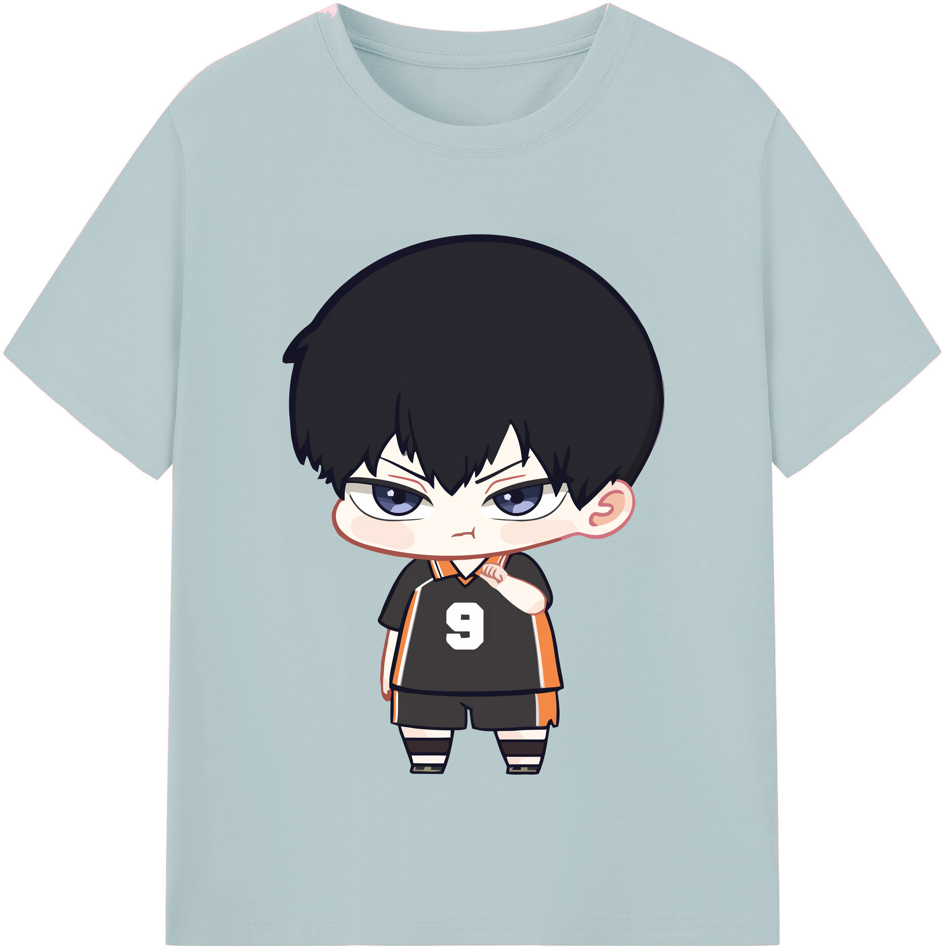 （画像用） ハイキュー!! Haikyu!! 綿100％半袖Tシャツ（フロントプリント）